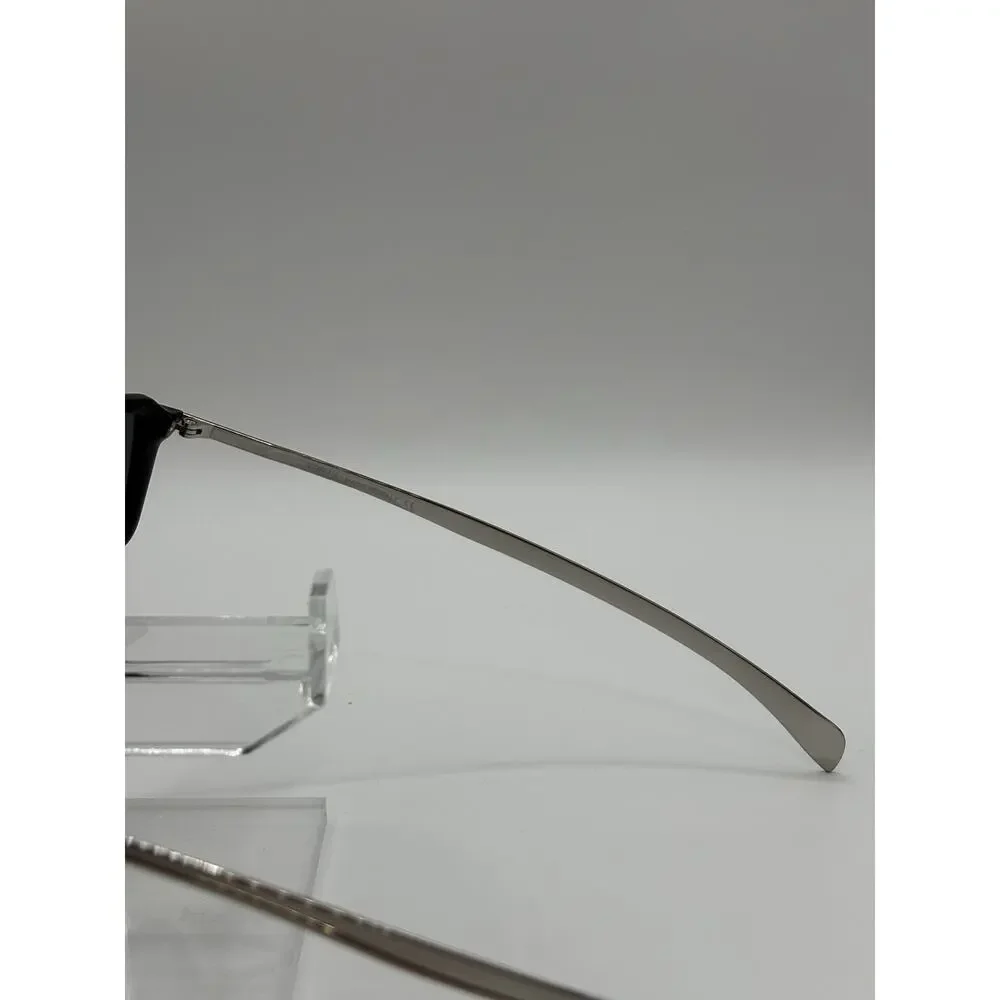 Versus Sunglasses Rectangular Black Gray Lenses Unisex 53mm